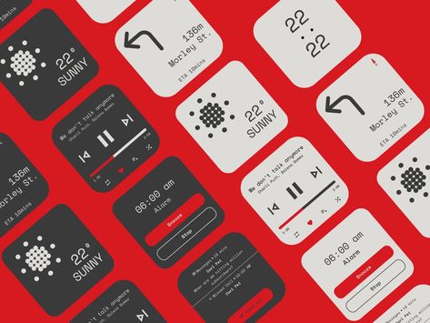 E-ink watch UI Concept by Alroy D'souza on Dribbble Ui Design App, Creative App Design, Apple Watch Design, Minimalism Challenge, App Design Layout, Custom Watch Faces, Card Ui, Data Visualization Design, E Ink