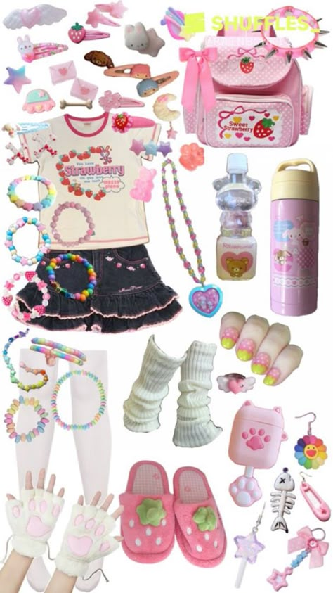 Kawaii Outfit Ideas, Silly Clothes, Estilo Harajuku, Kei Fashion, Funky Outfits, Kawaii Fashion Outfits, J Fashion, Really Cute Outfits, Kawaii Clothes