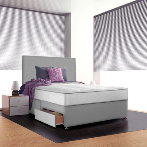 https://afterfurniture.com Find many great new & used options and get the best deals for SUEDE DIVAN BED WITH MEMORY FOAM MATTRESS AND HEADBOARD 3FT 4FT6 Double 5FT King at the best online prices at eBay! Free delivery for many products! Discount Sofas, Divan Bed, Modern Bedroom Furniture, Mattress Frame, Sofa Online, Bed With Drawers, New Beds, Bed Set, Memory Foam Mattress