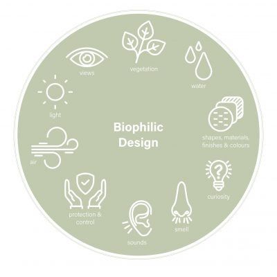 Biophilic Design - Martex S.p.A. Biofilic Design, Biomimicry Architecture, Biophilic Architecture, Surviving In The Wild, Biophilic Design, Diagram Architecture, Applied Science, Greek Words, Design Strategy