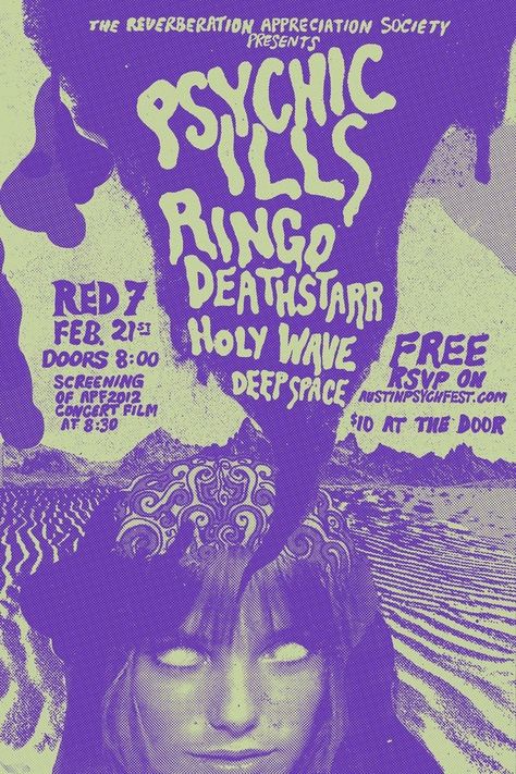 #psychedelic #psycho #art #poster #phonebackground Punk Posters, Punk Poster, Rock Posters, Arte Inspo, Gig Posters, Art Collage Wall, Band Posters, Deep Space, Room Posters