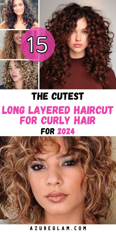 2024 Long Layered Haircuts for Curly Hair | Expert Tips & Trends Layered Haircuts For Curly Hair, Haircut Ideas For Curly Hair, Long Layered Curly Haircuts, Cuts For Curly Hair, Long Thick Curly Hair, Long Layered Curly Hair, Layered Haircut Ideas, Layered Curly Haircuts, Long Layered Haircut