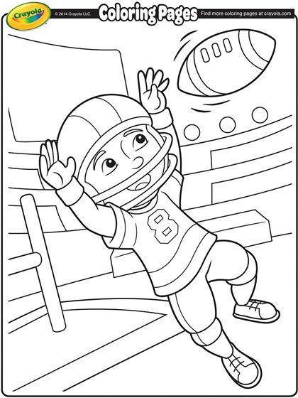 Football Coloring Page Autumn Classroom, Football Coloring, Football Coloring Pages, Printable Sports, Sports Coloring Pages, Kids Colouring, Coloring Printables, Crayola Coloring Pages, Football Crafts