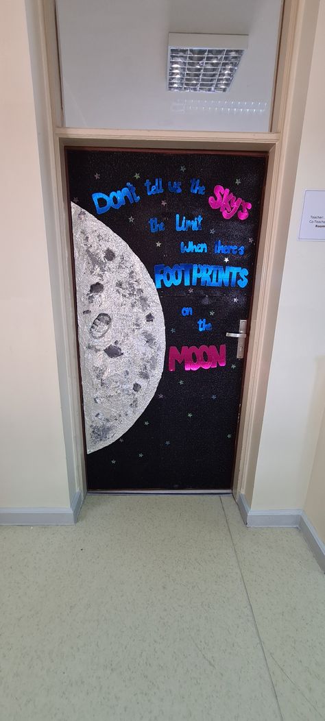 Classroom door display space themed... Classroom Door Displays, Door Display, Door Displays, Classroom Door, Classroom Displays, New Theme, Frame, Home Decor, Home Décor