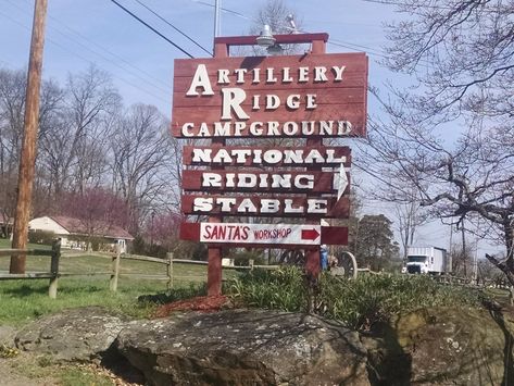 Artillery Ridge Campground Is The Most Unique Campground In Pennsylvania Riding Stables, Family Friendly Resorts, Best Campgrounds, Relaxing Places, Rv Park, Rv Parks, Rv Life, Camping Experience, The Union