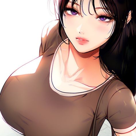 My Landlady Noona, Landlady Noona, Anime Black Hair, 카드 디자인, Journey To The West, Anime People, Anime Girlxgirl, Anime Couples Manga, Female Character Design