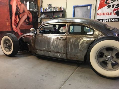 1967 Volkswagen Beetle Volksrod Hot Rod for sale: photos, technical specifications, description Custom Vw Bug, Custom Rat Rods, Vw Rat Rod, Rat Look, Hot Vw, Hot Rod Pickup, Vw Aircooled, Volkswagen Models, Vw Campervan