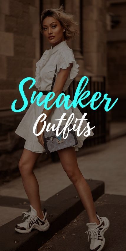 Sneaker Outfit Ideas Sneakers And Stockings Outfit, Dressing Up Tennis Shoes Outfits, Club Outfits For Women With Sneakers, Bar Outfits Sneakers, Casual Date Night Outfit With Sneakers, Gold Sneaker Outfits Women, Dress Up Tennis Shoes Outfits, Party Outfits With Sneakers, Casual Bar Outfits Night Sneakers