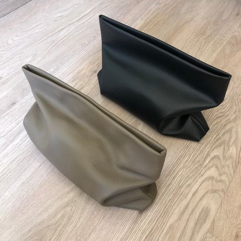 Big Clutch Bag, Soft Leather Clutch For On-the-go, Versatile Soft Leather Clutch For On-the-go, Elegant Leather-lined Clutch Pouch, Clutch Evening Bags, Textured Leather Clutch For On-the-go, Big Clutch, Luxury Leather Clutch For On-the-go, Leather Pouch Bag