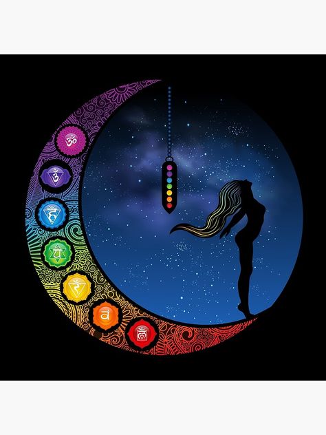 Chakras Art, Art Chakra, Chakra Chart, Chakra Pendulum, Chakra Symbols, Chakra Art, Seven Chakras, Les Chakras, 7 Chakra