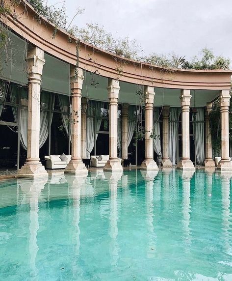 Roman Pool, Kelly Behun, Hotels Portugal, Roman Style, Swimming Pool Spa, Morning View, Castle House, Marrakech Morocco, Roman Fashion