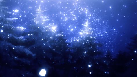 Blue Anime Scenery Gif, Blue Anime Background Gif, Blue Aesthetic Gif Wallpaper, Blue Banner Gif Y2k, Anime Night Sky Gif, Blue Sky Banner Gif, Dark Blue Gif Banner, Blue Anime Banner Gif, Blue And Yellow Discord Banner