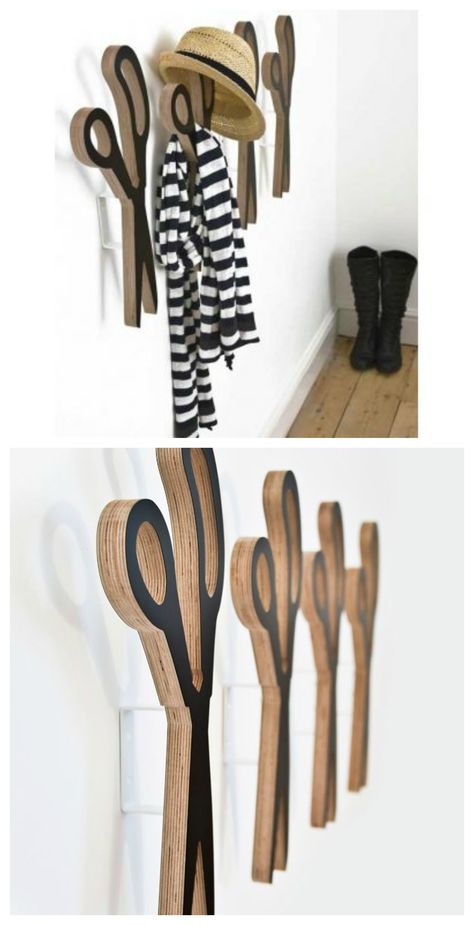 Scissors wall hooks - original décor idea for hair salons #scissors #wall #hooks #hair #salon #decor #interior #design #letsgrow Boho Hair Salon Decor Ideas, Decorating Salon Suite, Simple Salon Suite Decor, Small Hair Salon Ideas Layout, Salon Wall Decor Ideas, Cute Salon Ideas, Boho Salon Ideas, Beauty Salon Interior Design Ideas, Small Hair Salon