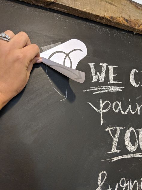 DIY No Fail, Super Easy Pro Chalkboard Drawing and Letters! Chalkboard Paint Kitchen, Chalkboard Stencils, Chalkboard Art Diy, Chalkboard Drawing, Chalkboard Projects, Chalkboard Art Quotes, Chalkboard Wall Art, Letters Christmas, Chalkboard Writing