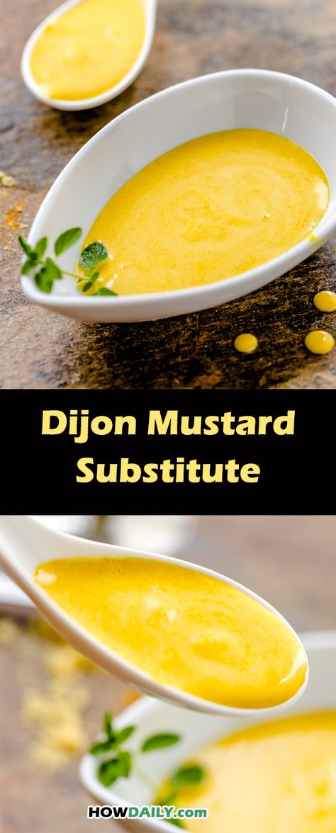 Dijon Mustard Substitute Recipe: Easily Make Your Own Dijon in 5 Mins Recipe With Dijon Mustard, Homemade Dijon Mustard Easy, Salad Dressing With Dijon Mustard, Substitute For Dijon Mustard, Salad Dressing Dijon Mustard, Dijon Mustard Substitute, Ra Diet, Dijon Mustard Sauce, Food Spices