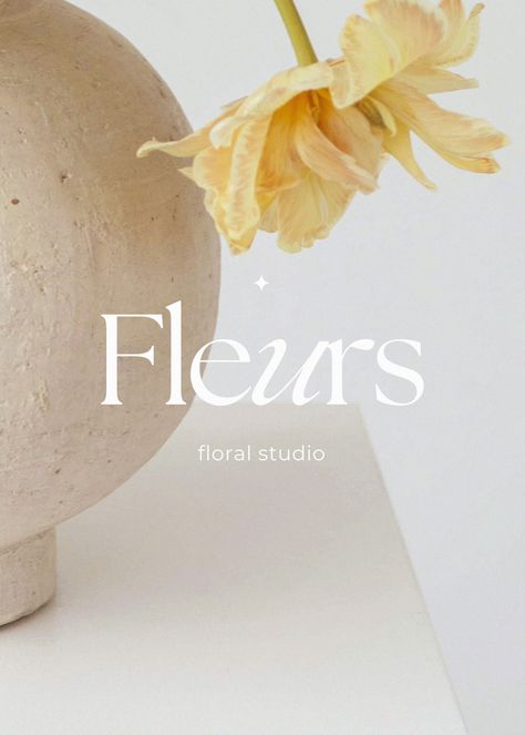 One Word Logo Design, Flowers Shop Logo Design, Flowershop Logo Ideas, Logo Flowers Design, Floral Design Branding, Flower Company Branding, Florist Design Branding, Logo Design Flower Shop, Logos With Flowers