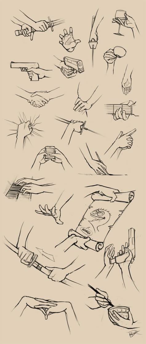 Hands Reference II. Useful! ✤ || CHARACTER DESIGN REFERENCES | Find more at https://www.facebook.com/CharacterDesignReferences if you're looking for: #line #art #character #design #model #sheet #illustration #expressions #best #concept #animation #drawing #archive #library #reference #anatomy #traditional #draw #development #artist #pose #settei #gestures #how #to #tutorial #conceptart #modelsheet #cartoon #hand Drawing Bases, Drawing Things, Drawing Hands, Hand Gestures, Drawing Eyes, Drawing Hair, Hand Drawing Reference, Drawing Faces, Hands Holding