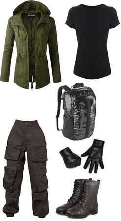 Twd Outfits Zombie Apocalypse, Outfits Apocalipsis Zombie, Winter Apocalypse Outfit, The 100 Outfits Inspiration, Twd Outfit Ideas, Maze Runner Outfit Ideas, Survival Outfit Women, Apocalypse Outfit Women, Apocalypse Outfit Male