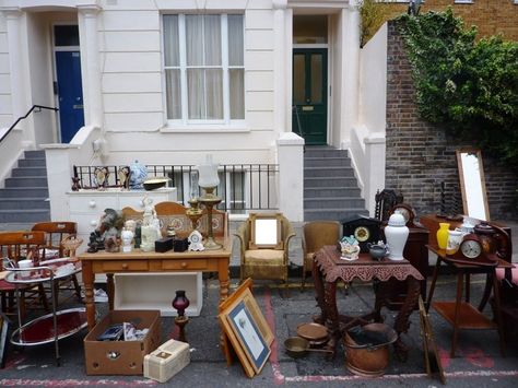 Best Flea Markets in London - Flea Market Insiders Markets In London, London Markets, Portobello Road Market, London Market, Vintage Flea Market, Portobello Road, European Antiques, Antique Market, Unique Collectibles