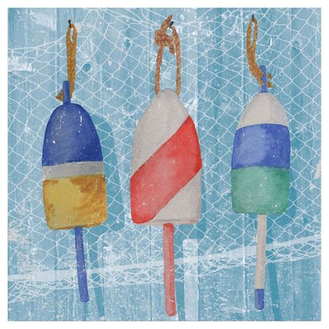 Courtside Market Fisherman Buoys Wall Art Lobster Buoys, Mosaic Art Projects, Painted Jars, Framed Wall Art Sets, Artist Canvas, Mosaic Art, Art Materials, Graphic Art Print, Painting Prints