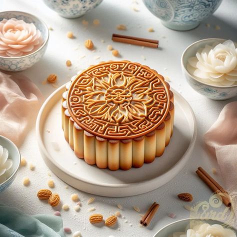 https://card9.com/ai/ambient-pastel-chinese-mooncakes Dango Aesthetic, Autumn Festival, Mooncake, Mid Autumn, Mid Autumn Festival, Moon Cake, Fall Festival, Pastel, Moon