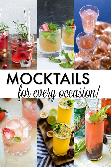 There's always a reason to celebrate, and a drink for every celebration! Here are some of the best mocktails recipes, non alcholic for any occasion! Cheers #mocktails #nonalcoholic Best Mocktail, Mocktails Non Alcoholic, Mocktails Recipes, Best Mocktails, Easy Mocktail Recipes, Mocktail Drinks, Virgin Cocktails, Alcholic Drinks, Alcohol Free Drinks