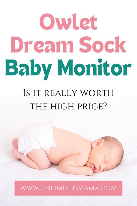 Owlet Dream Sock Baby Monitor Review - Is It Worth The High Price? Owlet Dream Sock, Owlet Baby Monitor, Baby Teething Remedies, Baby Gadget, Baby Essential List, Best Baby Registry, Baby Parenting, Amazon Baby Registry, Registry Checklist