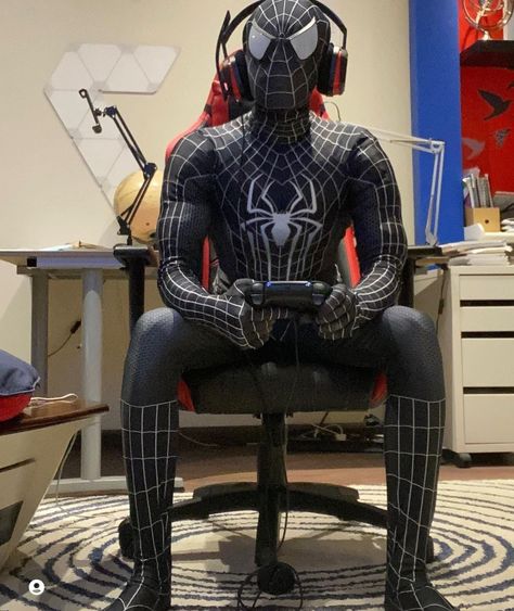 Black Spiderman Costume, Venom Cosplay, Venom Costume, Venom Symbiote, Symbiote Spiderman, Spiderman Suits, Spiderman Costume, Zentai Suit, Spiderman Cosplay