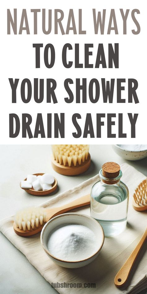 Is your shower drain not centered or poorly designed? Learn how to fix these issues and maintain a clean, functional bathroom. Pin this for shower drain placement ideas, shower drain aesthetic tips, and simple maintenance hacks! ✨ Shower Drain Unclogger, Smelly Shower Drain, Shower Drain Cleaner, Cleaning Drains, Clean Shower Drain, Clean Clogged Drain, Diy Drain Cleaner, Smelly Drain, Drainage Ideas