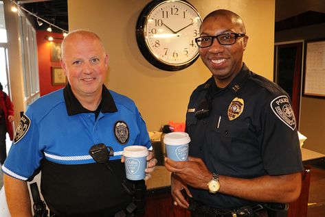 Coffee With A Cop Coffee With A Cop, Police Officers, Farm Life, Police Officer, The Community, Coffee Cans, I Hope, Coffee