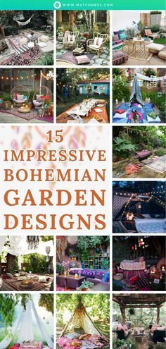 Boho Garden Ideas, Bohemian Backyard, Bohemian Patio, Hippie Garden, Homemade Modern, Vintage Patio, Boho Patio, Bohemian Garden, Boho Outdoor