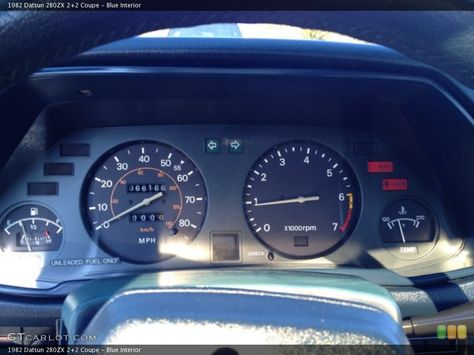 Blue Interior, Vehicle Gauge, Classic Cars, Fuel, Vehicles, Blue, Coupe