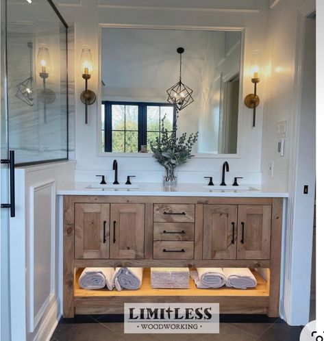 Bathroom with vanity area