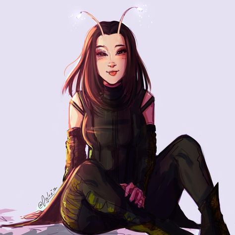 Art by @fedzz_z on Insta Mantis Marvel Icon, Mantis Marvel Fanart, Mantis Fanart, Mantis Marvel, Marvel Fanart, You Have Been Warned, Marvel Entertainment, Star Lord, Marvel Art