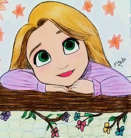 Rapunzel Drawing Easy, Rapunzel Drawing, Chest Tattoo Ideas, Easy Disney Drawings, Cartoon Drawings Disney, Disney Drawings Sketches, Easy Mandala Drawing, Easy Cartoon Drawings, Cute Easy Doodles