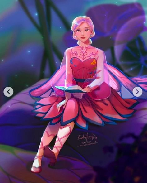 Barbie Mariposa Fanart, Barbie Fanart, Barbie Drawing, Barbie Cartoon, Fairy Friends, Butterfly Fairy, Barbie Princess, Arte Sketchbook, Barbie Movies