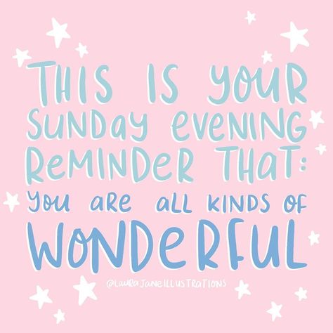 Sunday Evening Reminder, Sending All My Love, Sunday Reminder, Evening Quotes, Weekend Quotes, Sunday Motivation, Great Inspirational Quotes, You Are Wonderful, Sunday Evening