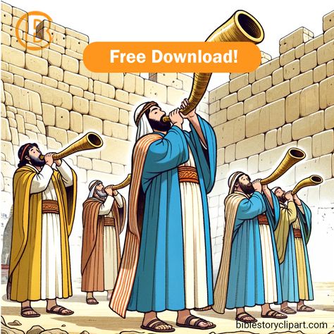 Joshua and the walls of Jericho Joshua And Jericho, Jericho Bible, Drawing Bible, The Walls Of Jericho, Battle Of Jericho, Bible Clipart, Book Of Joshua, Walls Of Jericho, The Ark Of The Covenant