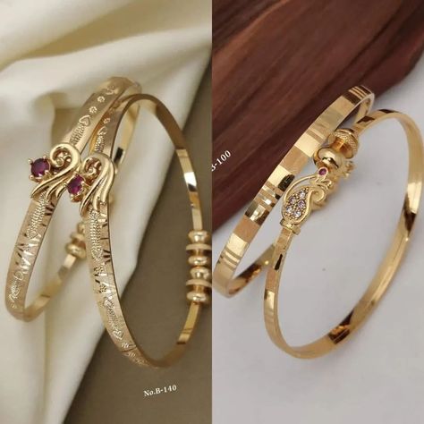 *Beautiful Adjustable Bangles Combo. Price ₹.670/- Free Shipping. #adjustablebangle #bangles #jewellerylover Adjustable Bangle, April 29, Jewelry Collection, Bangles, Free Shipping, Gold, On Instagram, Instagram