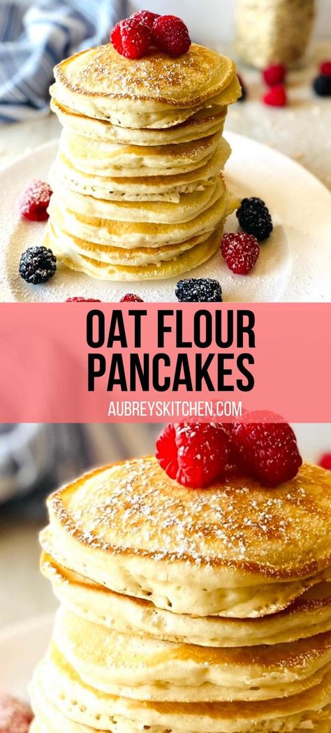 Oat Flour Pancakes Vegan, Vegan Oat Pancakes, Oatmeal Flour Pancakes, Baking Soda Pancakes, Oat Pancakes Vegan, Vegan Protein Pancakes, Oat Flour Pancakes, Oatmeal Flour, Oat Flour Recipes