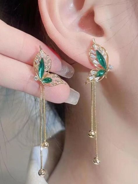 DIY tassel earrings