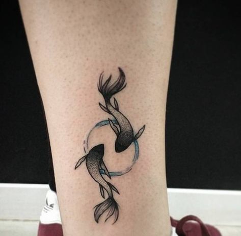 Pisces Fish Tattoo, Pisces Fish Tattoos, Pisces Tattoo Designs, Pisces Tattoo, Think Tattoo, Lucky Fish, Zodiac Sign Pisces, Pisces Fish, Abstract Tattoo Designs