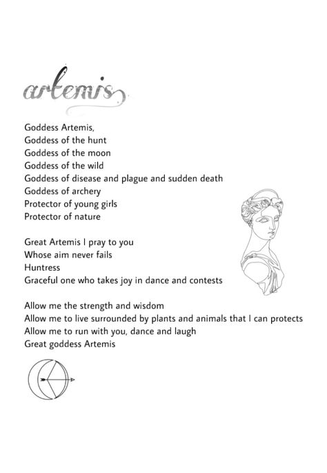 Crystals For Artemis, Signs Of Artemis, Artemis Quotes Goddess, Artemis Sigil, Artemis Altar Offerings, Prayer To Artemis, Symbols Of Artemis, Offerings For Artemis, Artemis Constellation