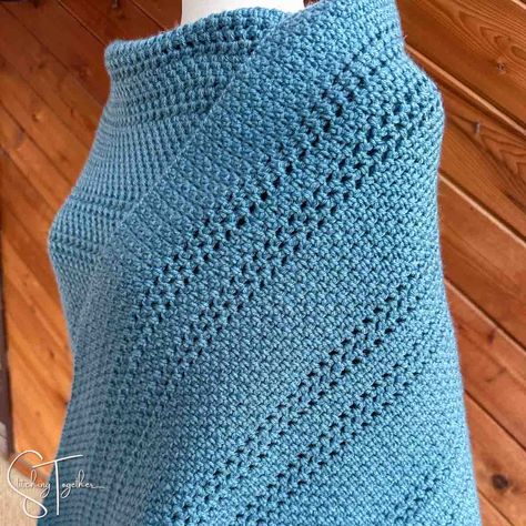 Crocheted Shawls And Wraps Free, Crochet Shawls Free Patterns, Crochet Shawl Pattern Free Easy Simple, Beginner Crochet Shawl, Crochet Shawl Free Pattern, Amanda Crochets, Prayer Shawl Crochet Pattern, Shawl Free Pattern, Prayer Shawl Patterns