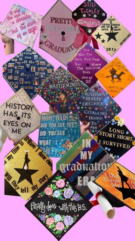 Hamilton Graduation Cap, Graduation Cap Designs, Grad Caps, Graduation Caps, Cap Designs, Grad Cap, Graduation Cap, Senior Year, Wallpapers