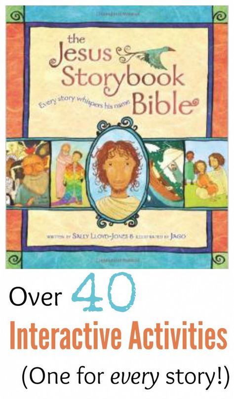 Jesus Storybook Bible activities Toddler Bible, Bible Story Book, Preschool Bible Lessons, Bible Activities For Kids, Bible Story Crafts, Preschool Bible, Childrens Bible, Jesus Stories, Bible Time