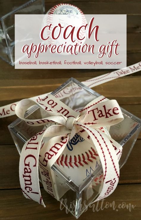 A thoughtful gift that would be great for coaches of any sport with a ball. Coach Appreciation Gift Team Autographed Ball | Baseball, Basketball, Football, Soccer, Volleyball Coach's Gift. http://trishsutton.com/coach-appreciation-gift/ Baseball Team Party, Baseball Things, Baseball Treats, Team Mom Baseball, Volleyball Coach Gifts, Baseball Team Gift, Team Snacks, Soccer Coach Gifts, Coach Appreciation Gifts