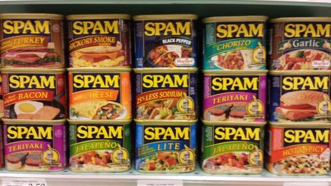 Spam anyone? Anyone? Spam Can, Spam Recipes, Hormel Recipes, Spam Musubi, Baby Boomers Generation, Luncheon Meat, Canned Meat, Hawaii Food, Hawaiian Food