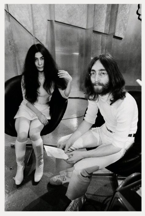 Yoko Ono and John Lennon John Lennon And Yoko Ono, John Lennon Yoko Ono, Beatles Girl, John Lennon And Yoko, Queen Poster, Yoko Ono, Word Of Mouth, Band Posters, Today Show