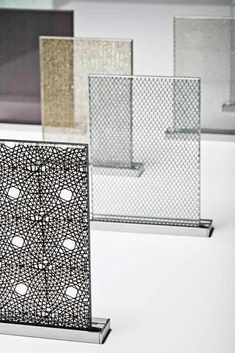 So transparent: Nya Nordiska's innovative 'Tex Glass' range consists of specially selected fabrics laminated on both sides with ultra-clear diamond glass Verre Design, Deco Nature, Material Textures, Materials And Textures, Design Thinking, Interior Design Trends, Glass Decor, Exhibition Design, Building Materials